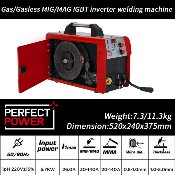 MIG-140 4-in-1 Multi-Process MIG Welder