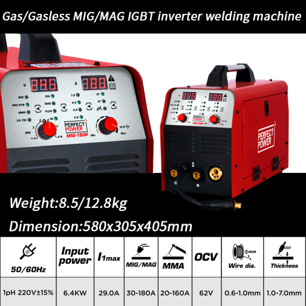 180A MIG Welder MIG-180P