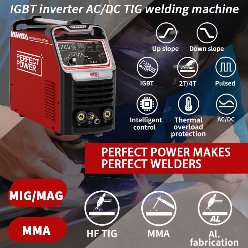 TIG-200PI AC DC TIG Welder