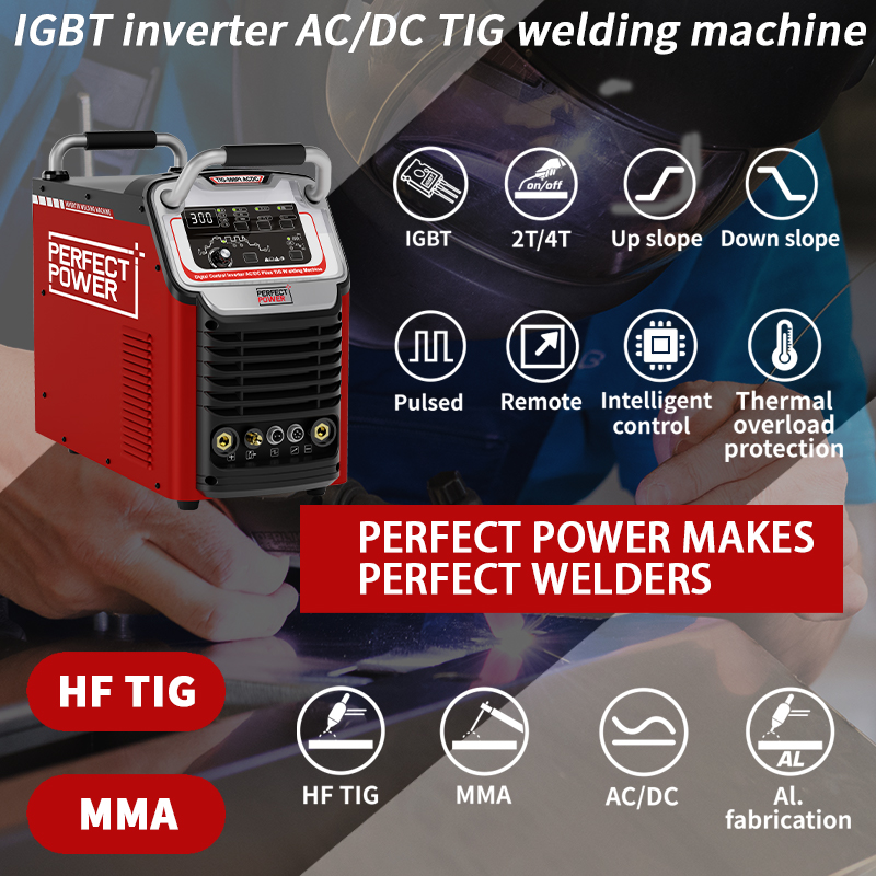 TIG-300PI AC DC TIG Welder